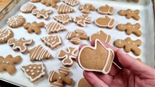 Amazing Honey Gingerbread cookies | Christmas cookie corner