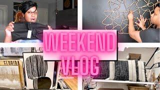 VLOG: CLIENT SHOP WITH ME!//HOMEGOODS & TARGET!!//NEW 3D WALL ART!!//NEW CLOTHES FROM EXPRESS!!