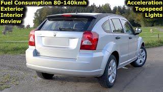 2008 Dodge Caliber 1.8 SE Manual 150 PS TEST DRIVE with Fuel Consumption