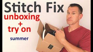 Stitch Fix Unboxing Men + Try On - Summer 2020 - Stitch Fix Mens Review