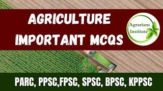 General Agriculture MCQs | PARC Jobs | AO tests Prep | Seed Certification | Plant Protection | Maha
