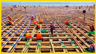 Mega Construction Using Bamboo | Amazing Highway Construction Using Bamboo