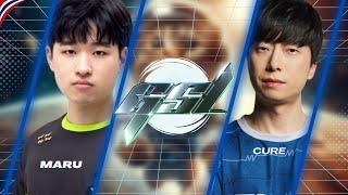 Starcraft 2  : Cure(T) vs Maru(T) - GSL S1 2024