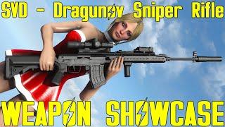 Fallout 4: SVD - Dragunov Sniper Rifle - Weapon Mod Showcase