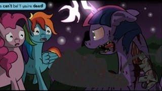 [MLP Halloween Comic Dub] Twilight Fright (DARK)