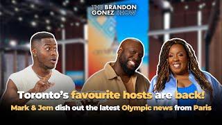 Toronto's favourite hosts are back! Mark & Jem dish out the latest Olympic news from Paris