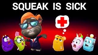 My Talking Tom 2 - SQUEAK IS SICK