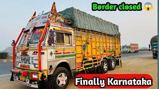 Orange load kar liya per sab raste band hai  || Punjab to Karnataka || truck lifestyle