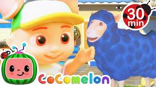 Baa Baa Black Sheep | BEST OF BLIPPI TOYS | Moonbug Kids - Toy Play Fun!