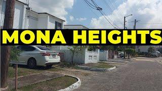 DRIVING THROUGH THE COMMUNITY OF MONA HEIGHTS | KINGSTON | JAMAICA || COMMUNITY DRIVE