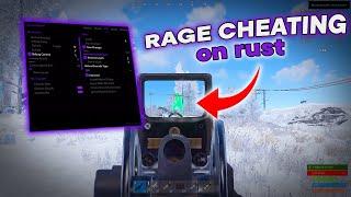 RAGE CHEATING on RUST is OVERPOWERED