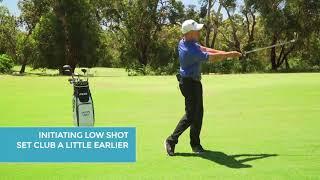 Australian Golf Digest TV - Jason Laws - Instruction - Low pitch shot