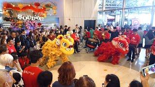 CNY 2024 - Lion Dance in the sky by Khuan Loke at SOULed OUT@ResortsWorldGenting - 双溪威群樂体育会龙狮团