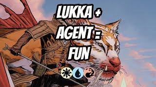 Lukka Combo Wombo - Lets Cheat in an Agent of Treachery for Fun - MTG Arena