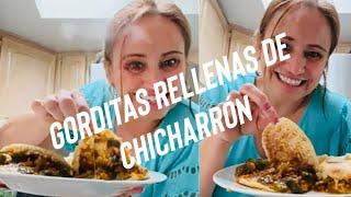 COMO HACER GORDITAS DE CHICHARRON SIN NOPALESY SIN  LLORAR