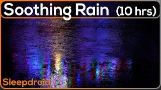 ►Deep Sleep Rain Sounds for Sleeping Through the Night ~Rain Storm to Fall Asleep Fast