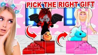 Pick The RIGHT GIFT For A *FREE* LEGENDARY PET In Adopt Me! (Roblox)