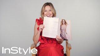 Kate Hudson Looks Back At Her Past InStyle Covers | 25th Anniversary | InStyle