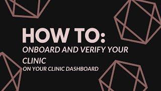 How To: Onboard and verify your clinic | PLIM Finance