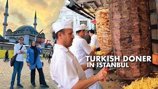 Turkish Doner Kebab | Traditional Turkish Breakfast | Turkish Wet Burger