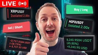 Crypto trader POV trading screen 24/7 (LIVE NOW)