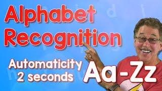 Alphabet Automaticity | Upper and Lower Case | 2 Seconds | Jack Hartmann