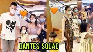 Dantes Squad spotted at the mall! Ang  bait nila ️