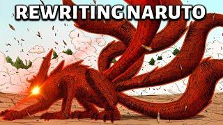 Rewriting Naruto: 5 Tails Naruto VS Sasuke | Parts 11-17