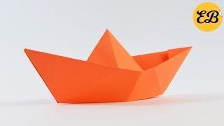 How to Make a Paper Boat - Origami - Tutorial