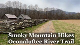 Smoky Mountain Hikes - Family Hikes in the Smokies - Oconaluftee River Trail