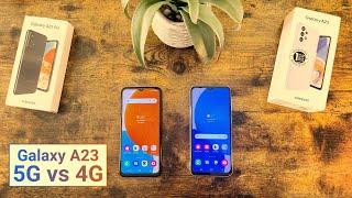 Samsung Galaxy A23 5G vs Samsung Galaxy A23 LTE