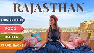 The Ultimate RAJASTHAN TRAVEL GUIDE- Things to do, Food, Hotels & MORE!