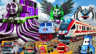 Wadidaw tebak gambar kereta api, thomas the train, train eater,  bis eater, truk oleng, bis telolet