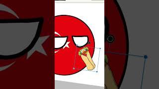 Drawing Turkeyball #edit #capcut #flags #geography #ibispaintx #türkiye