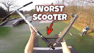 RIDING THE WORST PRO SCOOTER EVER!
