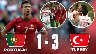 Cristiano Ronaldo Was Powerless ! Portugal vs Turkey (1-3) All Goals & Extended Highlights