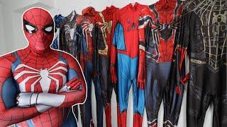 My Spider-Man Suit Collection Part 4 | Real Life Spiderman's Closet