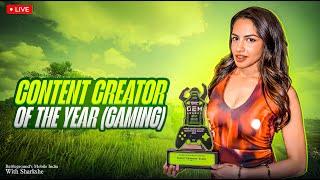 Sharkshe is Live | Content Creator of the year (Gaming) 