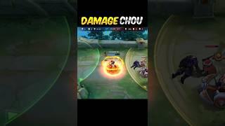  DAMAGE CHOU IS BACK #mobilelegends#mlbb#chou