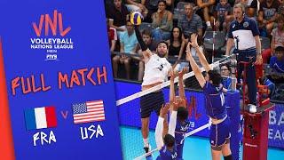 France  USA - Full Match | Men’s Volleyball Nations League 2019