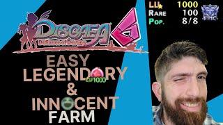 Disgaea 6   Easy Legendary Item and Unique Innocent Farm