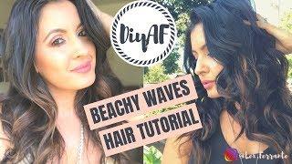 How to Make Beachy Waves | Victoria's Secret Angel Hair Tutorial | Lex Ferrante