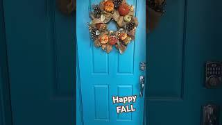 Happy Fall y’all! Check out the full video for my fall porch decor! #falldecoratewithme