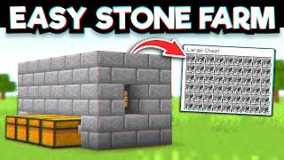 Minecraft AFK Stone Generator - 9,800 per Hour!