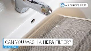 Why Washing a HEPA Filter Is A HUGE Mistake?