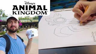 Disney's Animal Kingdom Vlog - Morning Animation Experience - I FOUND THE HAT FOR PIXAR FEST