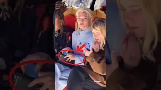 Felix stuffs his Samsung Galaxy into a lv bag  the bag fits his #felix #straykids ᴄʀ.ᴠᴏɢᴜᴇ