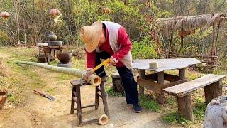 中国 陕西小伙 模仿 李子柒 隐居深山，虽然日子苦，但是这种生活，是很多人梦寐以求。【食外高人】 ，chinese food ，asianfood  ，农村生活体验，农村生活的好处