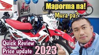 Before you buy! Honda XRM 125 DSX , 2023 price and Installment update, @crisridemotovlog