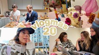 VLOGMAS 20 - cumpleaños de Mariana y un día torcido pero trabajando en cosas emocionantes!!